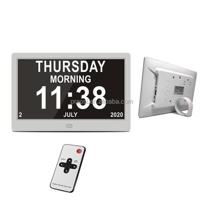 China Wholesale Clock 10.1 Inch Wifi Weather Forecast Dementia Reminder Digital Calendar Day Clock For Memory Loss People for sale