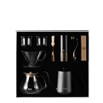 China Viable Hot Selling Professional Zero Hero S01 PCTG Set Cup Pack Coffee Gift Box for sale