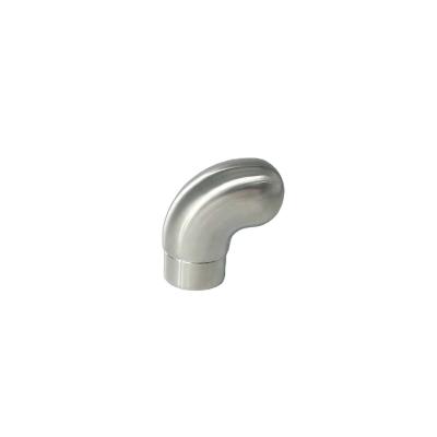 China Raling and railing fittings inventment mount 304/316 stainless steel tube railing fittings material satin bezel or polish surface for sale