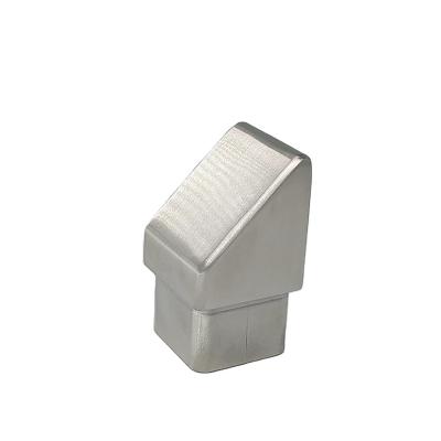 China Handrail SS304/316 Handrail Fitting 40X40mm Square Bezel for sale