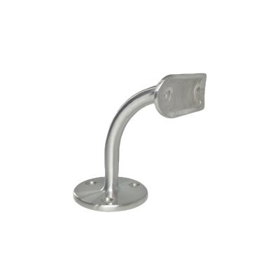 China Wall Mounted Stair Handrail 304/316 Stainless Steel Railing Accessories Railing Bracket Fencing Components for sale