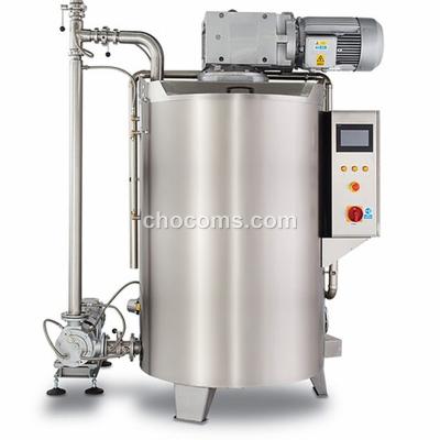 China Snack Plant Ball Mill Continuous Refining Machine For Making Chocolate for sale