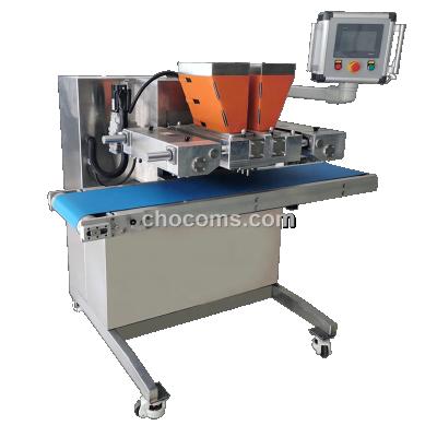 China Mini Pulled Snacks Factory Hotsale One Chocolate Depositor For Bars And Filled Chocolate Making for sale