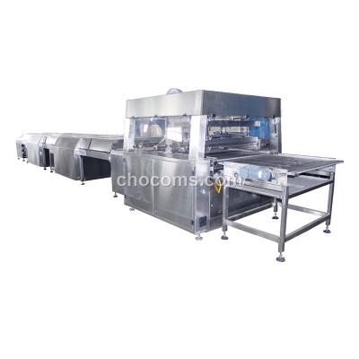 China Sneaker Factory Peanut Bar Making Machine Chocolate Enrobing Line For Sale for sale