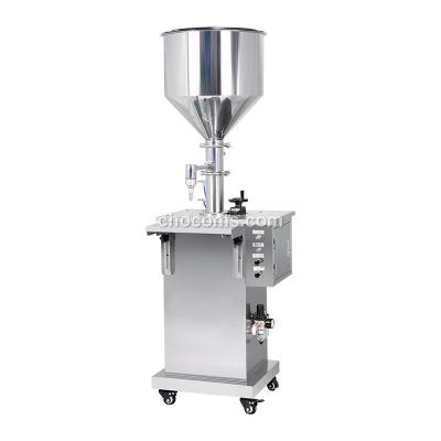 China Dairy Factory Chocolate Jam Pneumatic Filling Machine For Manually Chocolate Paste Filling for sale