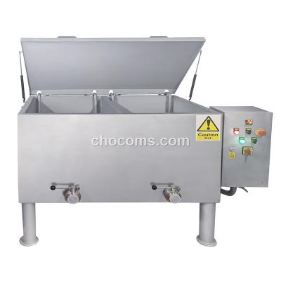 China Crucible Compact Wholesale Chocolate Snacks Factory Electric Chocolate Heating Machine for sale