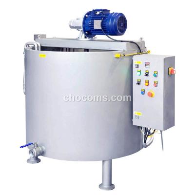 China Compact industrial professional chocolate snack melter factory chocolate melting machine for cocoa melt liquor for sale