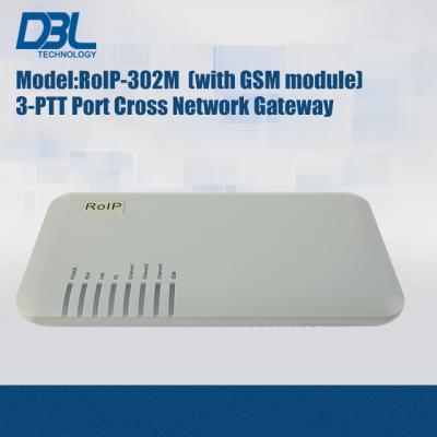 China GSM Module 3-PPT Port Cross-Network Gateway RoIP302M / Internal Antennas for sale