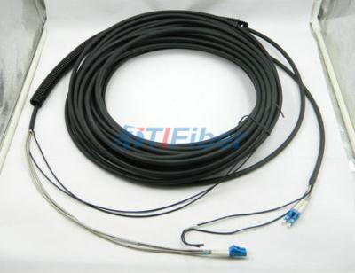 China DLC PC Fiber Optic Patch Cord , Outdoor Protected Branch Cable for sale