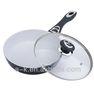 China Durable Heat Conduction Aluminum Set Non Stick 3 Stick Industrial Frying Pan Non for sale