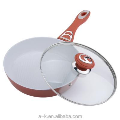 China Sustainable New Item Aluminum Stick Induction Non Frying Mini Egg Frying Pan With Handle for sale