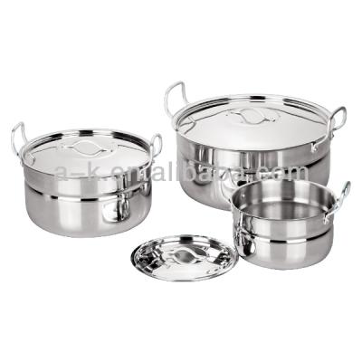 China China Sustainable Aluminum Nonstick Commercial Cooking Korean Soup Pots For Food for sale