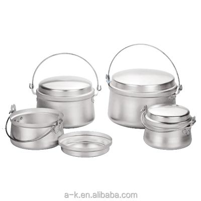 China Sustainable Aluminum King Removable Handles Cooking Pot For Sale for sale