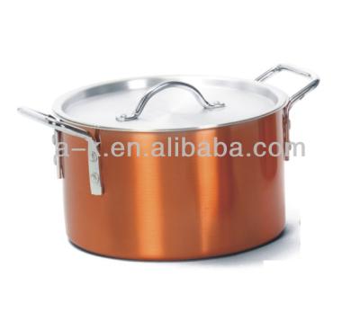 China Sustainable Aluminum Soup Pot Set / 7pcs Cooking Pot for sale