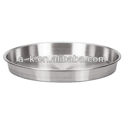 China New Modern Aulminum Metal Glass Hot Selling Style 7 Tiers Cafe Pizza Serving Tray for sale