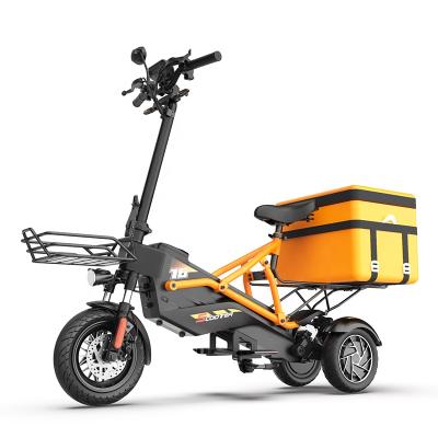 China PXID F2 Cargo Scooter 1000w 48v 25Ah Quick Release Battery Long Range 2022 Foldable Electric Scooter 2022 for sale