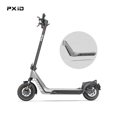 China New OEM 350W 500W Unisex E-scooter H20 Dual Suspension PXID Durable Folding Electric Scooter for sale