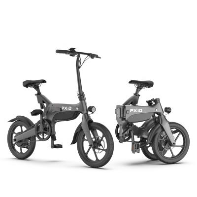 China Magnesium alloy PXID folding electric bike e bike 2021 OEM brand new city model for sale