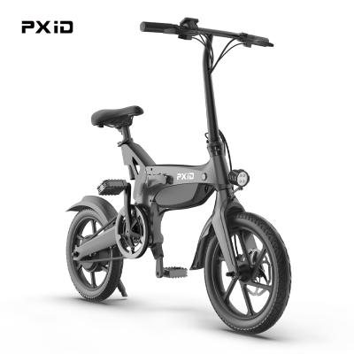 China Luxury top selling long range 60km 36v 250w dropship foldable ebike with disc brake and e-brake for sale