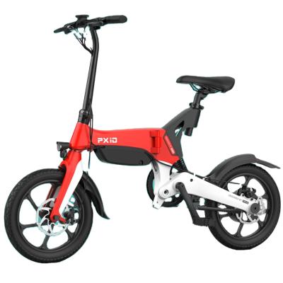 China Luxury Custom Magnesium Alloy Folding 16 Inch 36v 250w Electric Bicycle 25km/h for sale