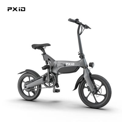 China Manufacturer 36v 250w 8.7ah 25km/h Deluxe Professional Alloy Frame Adult Electric Folding Bicycle With Brushless Motor for sale