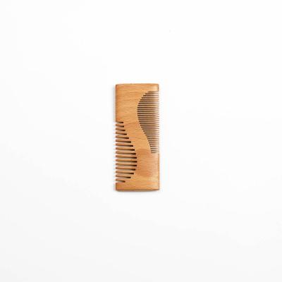 China Shaving Brush Men's Beard Comb in Beech Material for sale