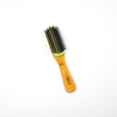 China Home Eco-Friendly Natural Bamboo Material Wooden Hair Brush for sale