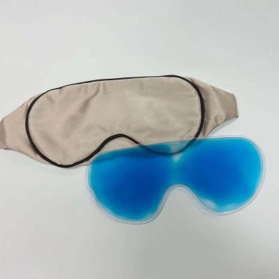 China Reusable Fatigue Cold Therapy Anti-stress Moisturizer Sleeping Gel Cooling Bead Eye Mask for sale