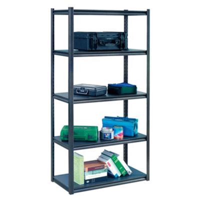 China Boltless 36*18*72 Inch Rivet Storage Racking Shelf Concealed Sustainable Straight Slotted Angle Brackets for sale