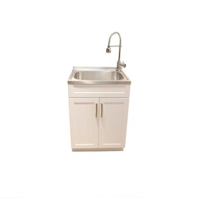 China HOIFAT CLASSIC Combo Metal Laundry Free Standing Stainless Steel Kitchen Under Sink Base Cabinet Unit for sale