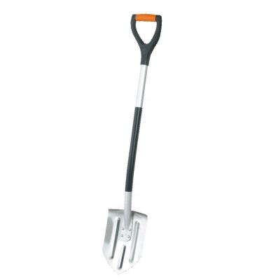 China Aluminum Steel Handle Stainless Steel Snow Shovel for Long Lasting Performance for sale