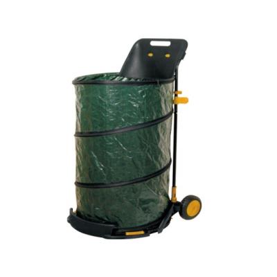 China Gardening Routine with 160 Litres Garden Trolley and Leaf Bag on Wheels for sale