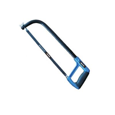 China Blue Aluminium Round Tubular Hack Saw Frame for Heavy-Duty Cutting for sale