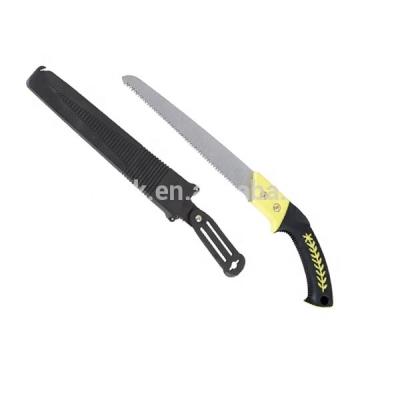 China DIY Grade 240mm 270mm 300mm Curved Blade Garden Hand Tree Pruning Saw for sale