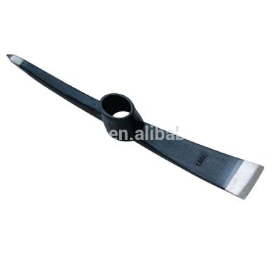 China Sturdy Machine Forged Pickaxe for Agriculture Black or Dark Green and Rail Steel for sale