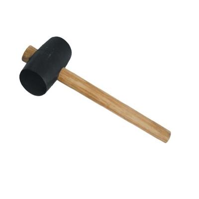 China Rubber Mallet with Wooden Handle The Perfect Combination of Strength and Comfort for sale