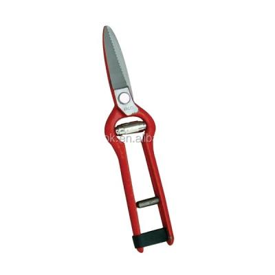 China Gardening Made Easy with Wantok SE703 Pruning Shear Metal Handle Carbon Steel Blade for sale