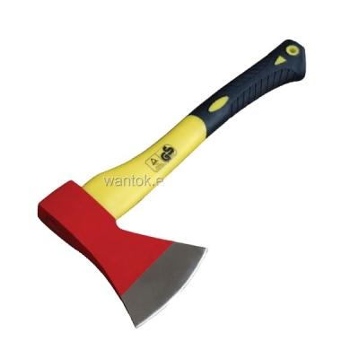 China Felling Axe With 900mm Overall Length and Durable Plastic-coating Fiberglass Handle for sale