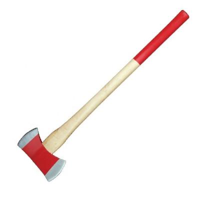 China Made A620HP Forged Double Bit Felling Axe with 900mm Wooden Handle for sale