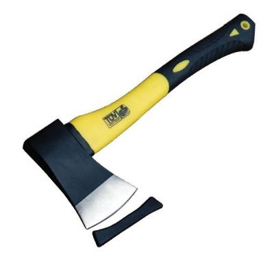 China Plastic-Coating Handle Felling Axe A601WHG 1LB-5LB Made Steel Forged for Felling for sale