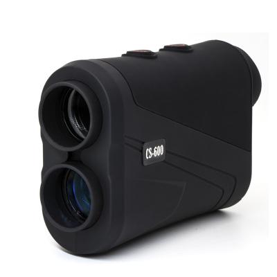 China laser distance measuring instrument range finder 600m water resistant OEM connect to phone 120*50*24mm for sale