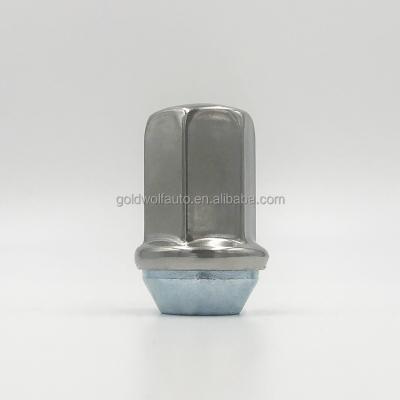 China 14*1.5 Stainless Steel Cover Wheel Lug Nut For Buick 45mm for sale