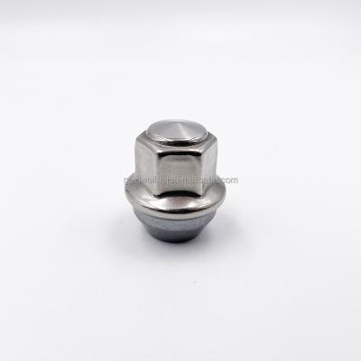 China Factory Manufacture Wholesale Steel Wheel Nut With Stainless Steel Cap For Ford for sale