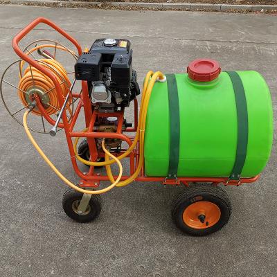 China Agriculture Water Jet Cooling Full Cone Garden Sprayer With Wheels Fuel Pump Sprayer for sale