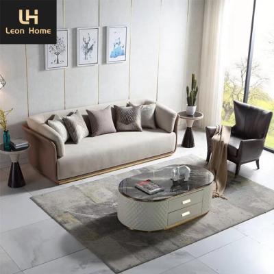 China High Quality cheap post modern sofa soft Nordic style Velvet Fabric 3 seater sofas for sale