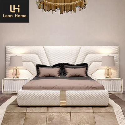 China Quality luxury bedroom set furniture king size bed room set kings size wooden bed frame king size bed room set bedroom furniture for sale