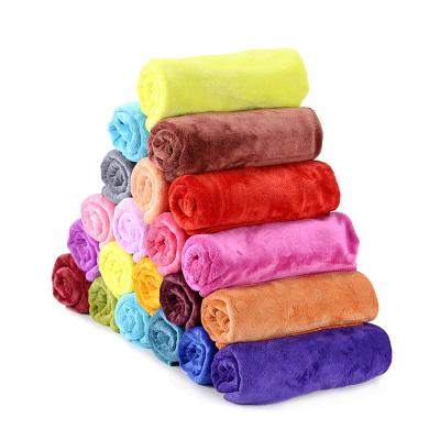 China Barber Shop Towel 400gsm Microfiber Multicolor Cheap Super Absorbent Towel QUICK DRY for sale