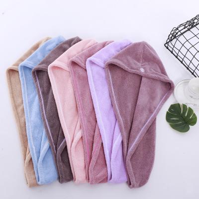 China Beautiful and Bright QUICK DRY Custom Embossed 26*63 Microfiber Hair Towel for sale