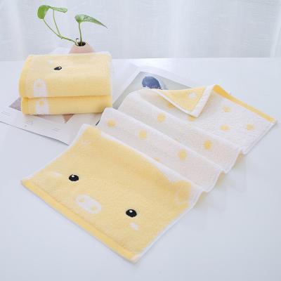 China Comfort Wholesale Custom Color Organic Cotton Terry Kids Kids Towel for sale