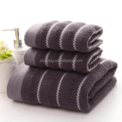 China High Quality QUICK DRY in Gift Box Cotton Bath Towel Set for sale